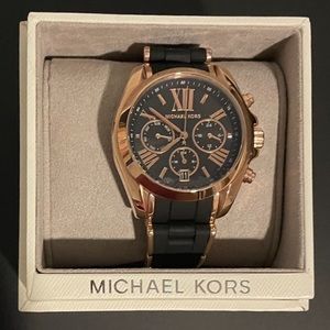 🚫Sold🚫MK Black & Rose Gold Watch 🖤🖤🖤